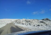 TREMENDA NEVADA EN TRASLASIERRA CORDOBESA Y PUNTANA