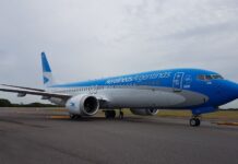 Aerolíneas Argentinas operará la ruta Córdoba-Esquel durante la temporada de nieve