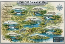 Lanzan la Ruta de los 7 Diques en Calamuchita