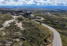Ruta 28 : CAMINO A LOS GIGANTES:_ LA OBRA AVANZA CONFORME A LO PACTADO