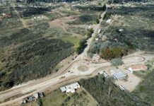 La nueva rotonda de Villa Rumipal ya alcanzó un 85% de avance