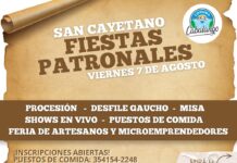 Fiestas Patronales de San Cayetano en Cabalango